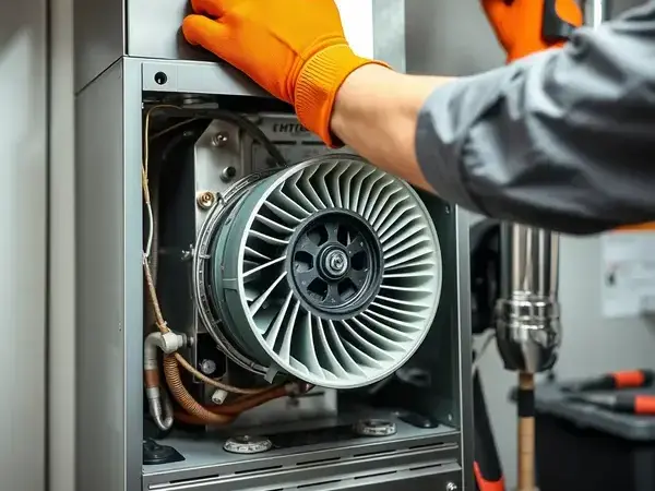 Furnace blower motor repair